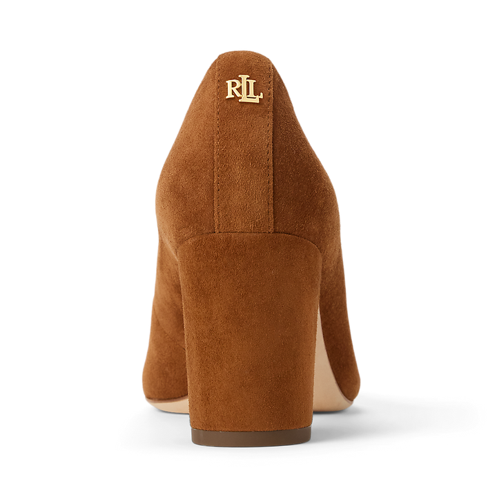 LRL Lanette Suede Block-Heel Pump/Cipele 802967743002
