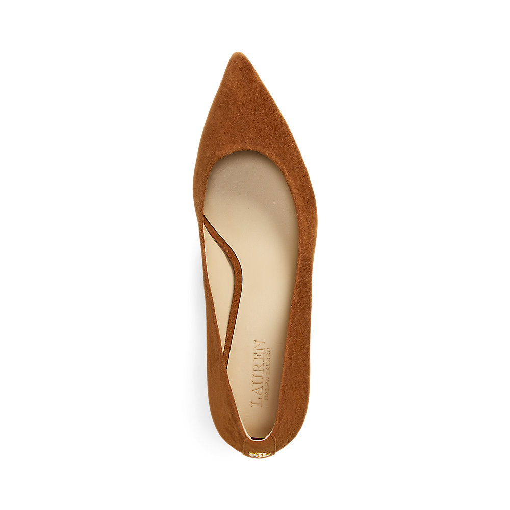 LRL Lanette Suede Block-Heel Pump/Cipele 802967743002