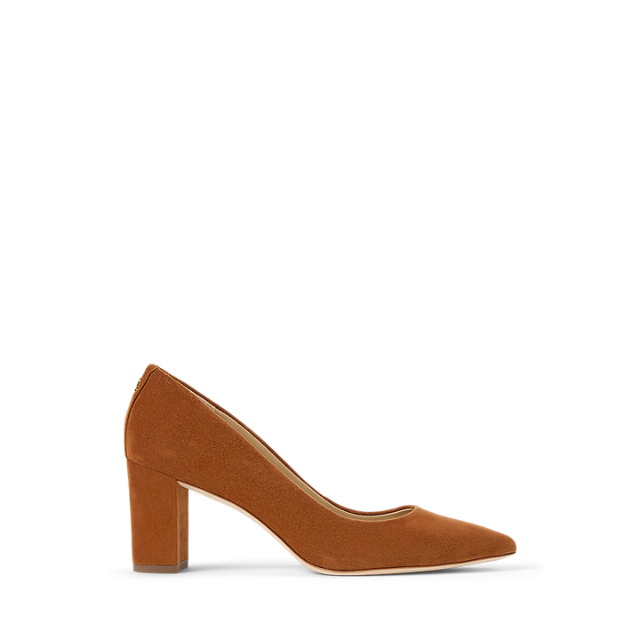 LRL Lanette Suede Block-Heel Pump/Cipele 802967743002