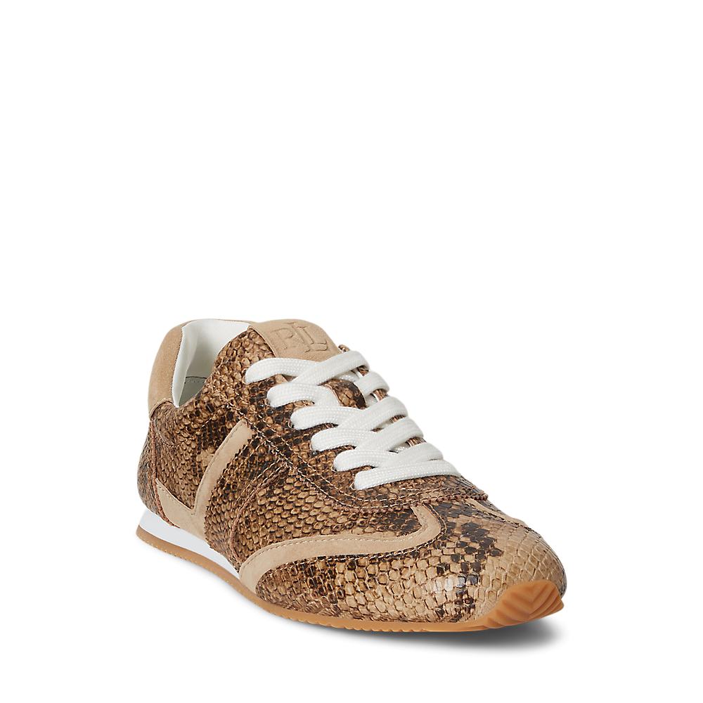 LRL Dani Python-Embossed Low-Profile Sneaker/Tenisice 802P15838001