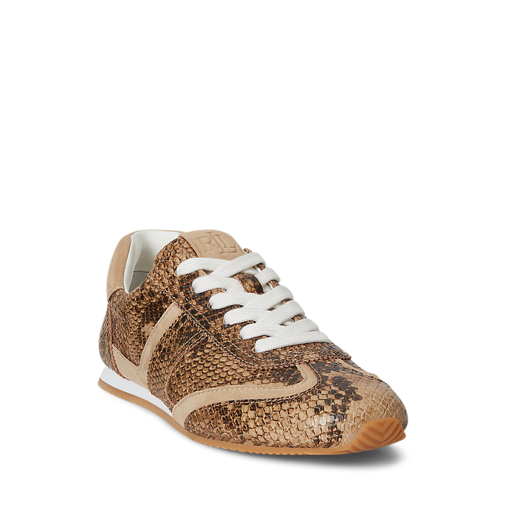 LRL Dani Python-Embossed Low-Profile Sneaker/Tenisice 802P15838001