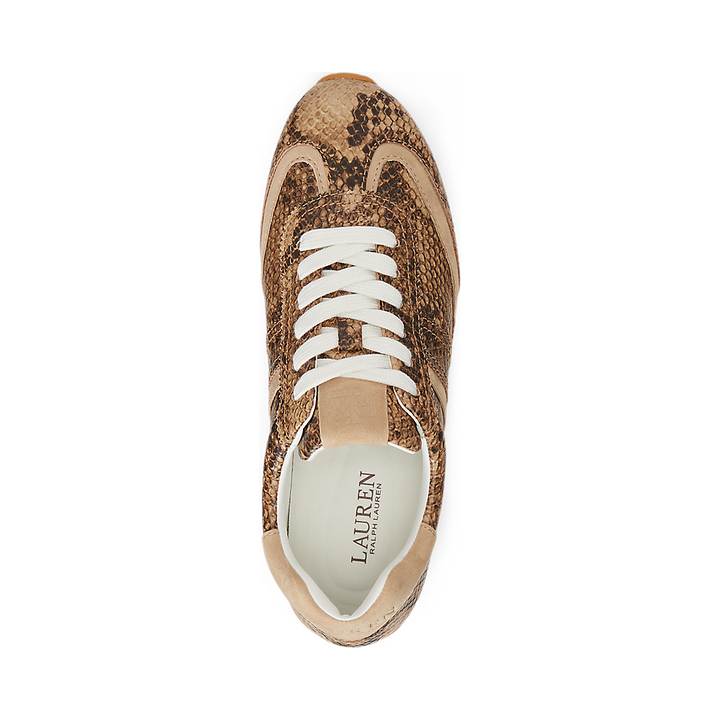 LRL Dani Python-Embossed Low-Profile Sneaker/Tenisice 802P15838001
