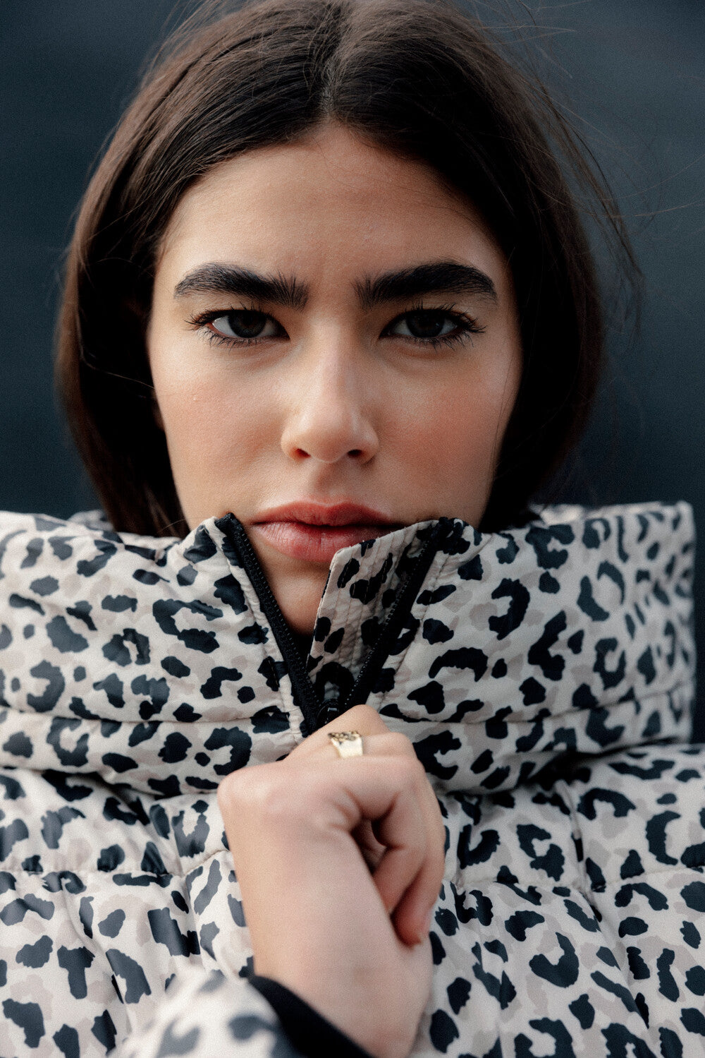 B.Intl Printed Olivios Puffer Jacket/Jakna LQU1868