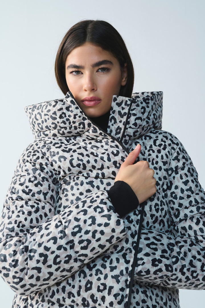 B.Intl Printed Olivios Puffer Jacket/Jakna LQU1868