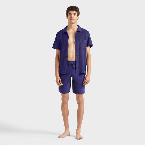 Vilebrequin Terry Bermuda Shorts Solid/Bermude BOLC3Q02