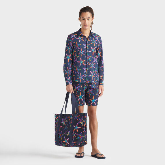 Vilebrequin Unisex Organic Cotton Shirt Disco Stars/Košulja CCACV207