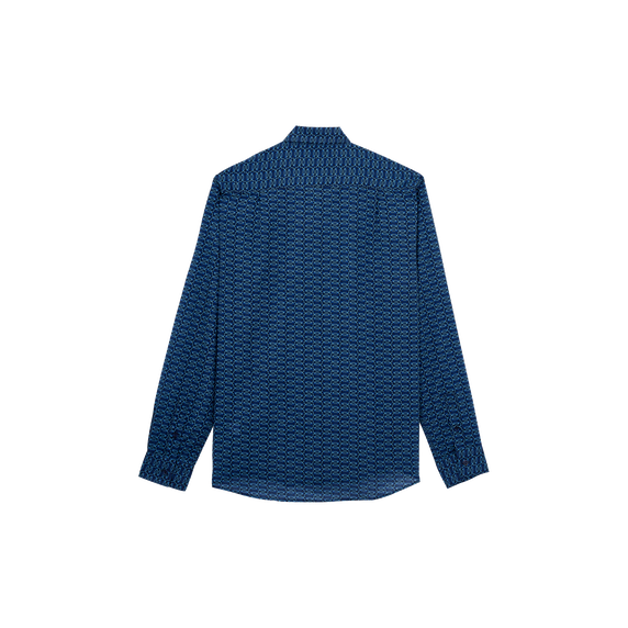 Vilebrequin Unisex Organic Cotton Voile Shirt Fish Net/Košulja CCACV210