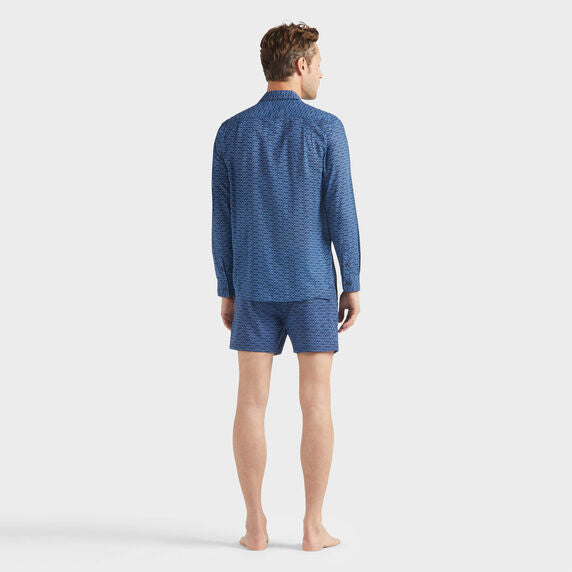 Vilebrequin Unisex Organic Cotton Voile Shirt Fish Net/Košulja CCACV210
