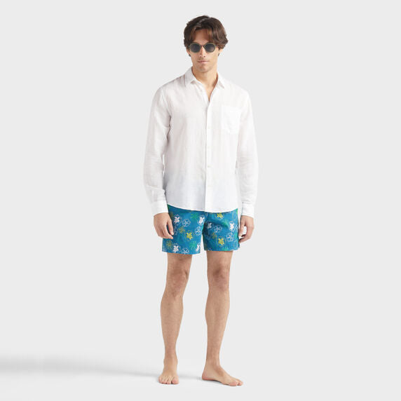 Vilebrequin Linen and Cotton Shirt Solid/Košulja CRSCV337