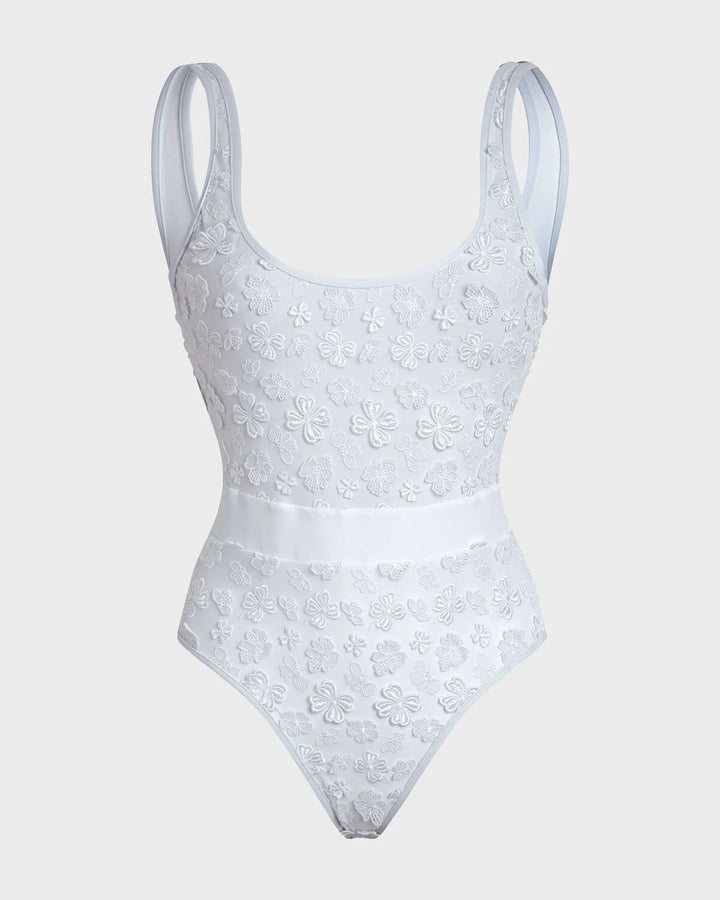 Vilebrequin One-piece swimsuit Embroidered Flowers/Kupaći kostim FHODH843