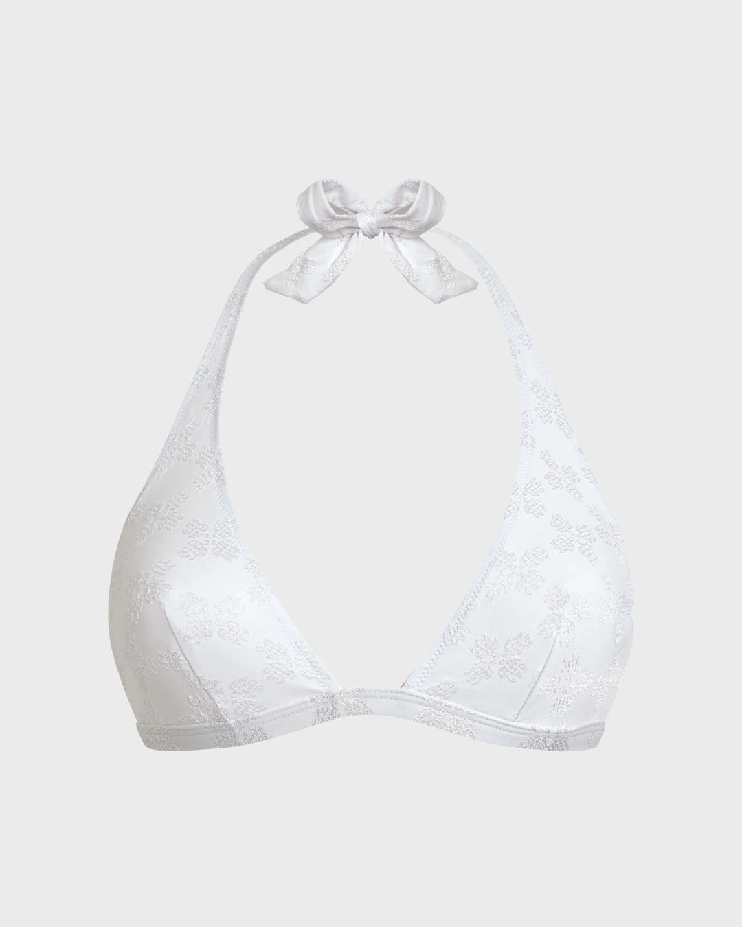 Vilebrequin Halter Bikini Top Turtle Monogram Jacquard/Kupaći Kostim-Gornji Dio FLCEG437