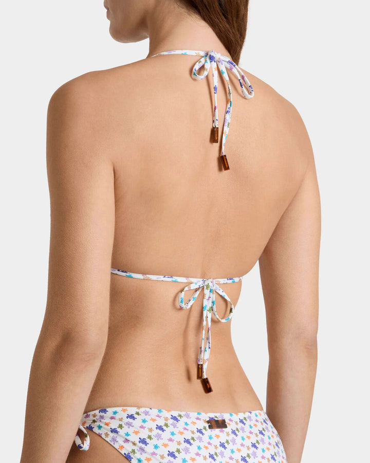 Vilebrequin Triangle Bikini Top Micro Ronde des Tortues/Kupaći Kostim-Gornji Dio FLEEH139