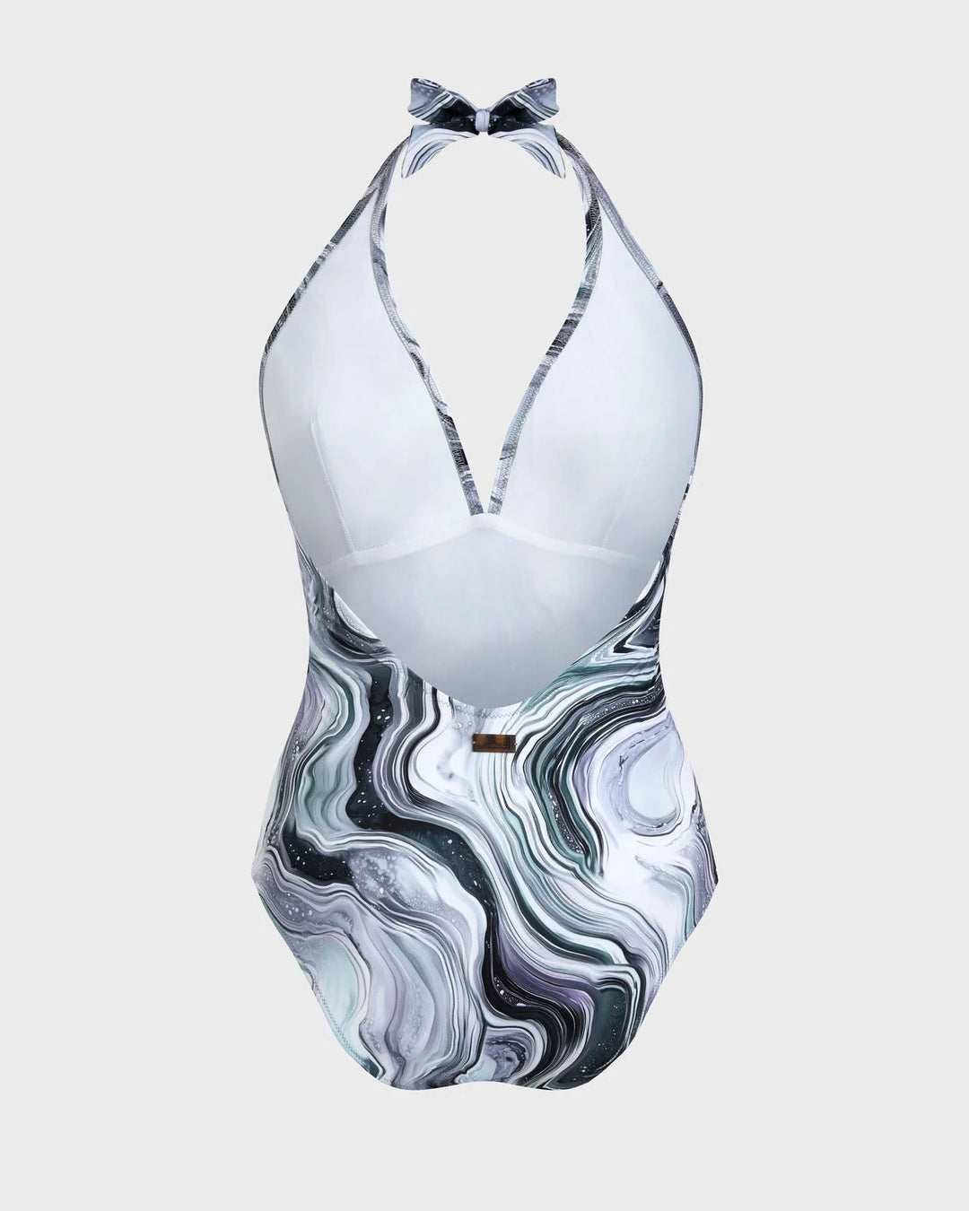 Vilebrequin Halter One-piece Swimsuit Marble/Kupaći Kostim FMSEH126