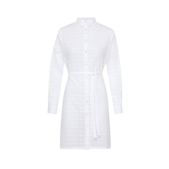 Vilebrequin Cotton Shirt Dress Broderie Anglaise/Haljina FNCCV550