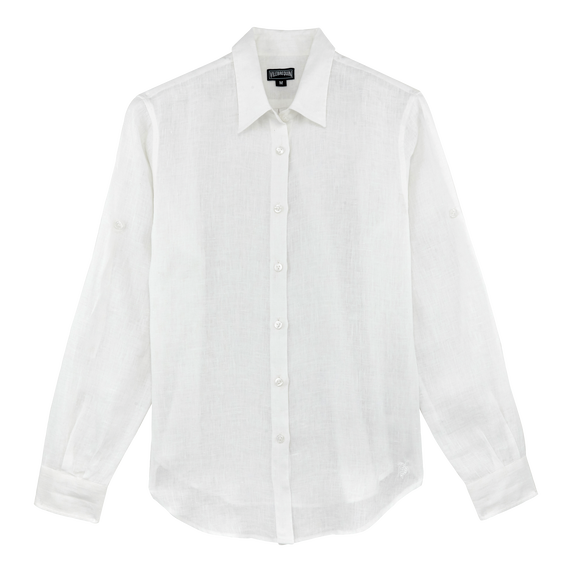 Vilebrequin Long Sleeves Linen Shirt Solid/Košulja FONU3U00