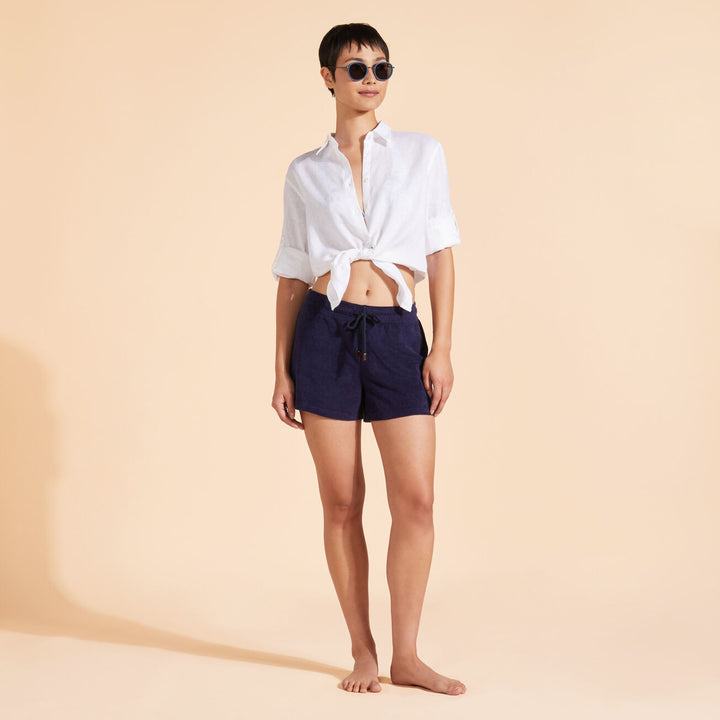 Vilebrequin Long Sleeves Linen Shirt Solid/Košulja FONU3U00