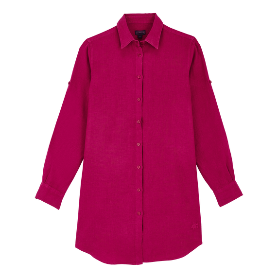 Vilebrequuin Linen Shirt Dress Solid/Haljina/Košulja FRGH9U10