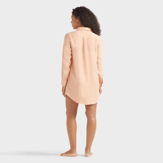 Vilebrequin Linen Shirt Dress Solid/Košulja FRGH9U10