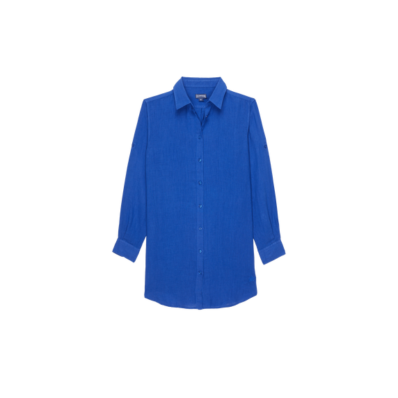 Vilebrequin Linen Shirt Dress Solid/Košulja FRGH9U10