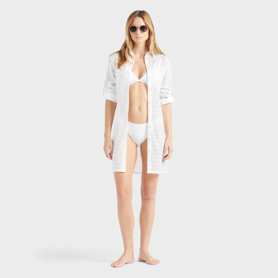 Vilebrequin Midi Brief Bikini Bottom Broderie Anglaise/Kupaći kostim-Donji dio FRICG274