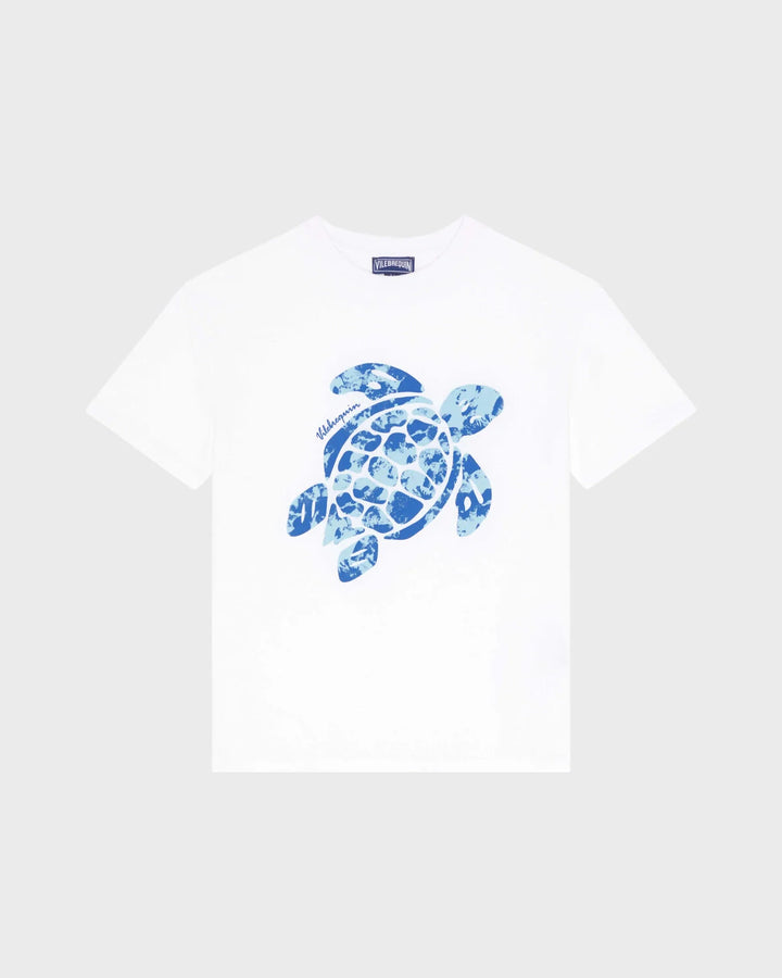 Vilebrequin Boys Organic Cotton T-shirt Big Turtle Print /Dječja majica GAIEM136