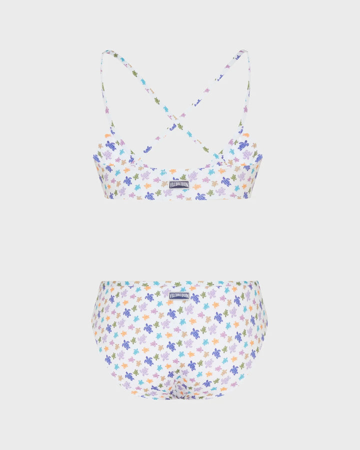 Vilebrequin Girls Two pieces Swimsuit Micro Ronde des Tortues/Dječji kupaći kostim GGIEH139