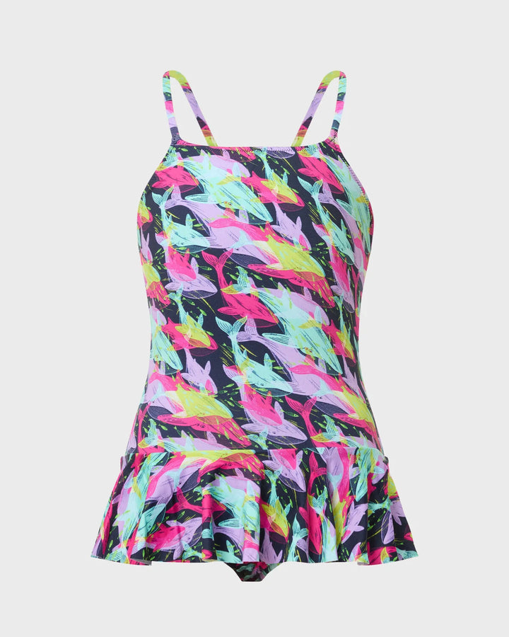 Vilebrequin One-piece Swimsuit Whales Offset /Dječji kupaći kostim GLYEH115