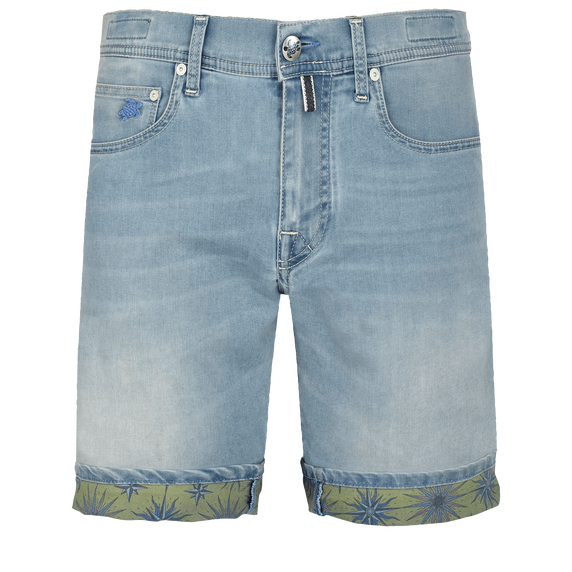 Vilebrequin Sud Inside Print Denim/Bermude GRNU3V04