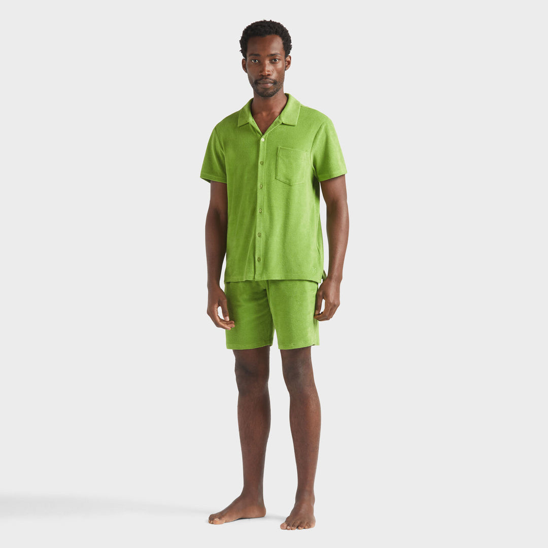 Vilebrequin Terry Bowling Shirt Solid/Košulja HARC3Q02