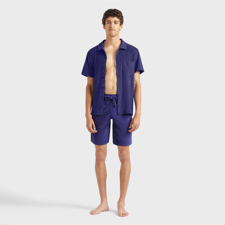 Vilebrequin Terry Bowling Shirt Solid/Košulja HARC3Q02