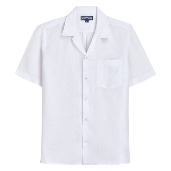 Vilebrequin Bowling Linen Shirt Solid/Košulja HARH9U10
