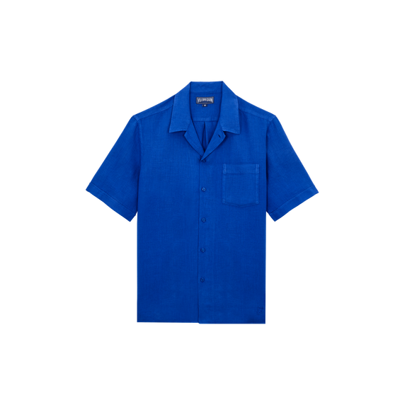Vilebrequin Bowling Linen Shirt Solid/Košulja HARH9U10