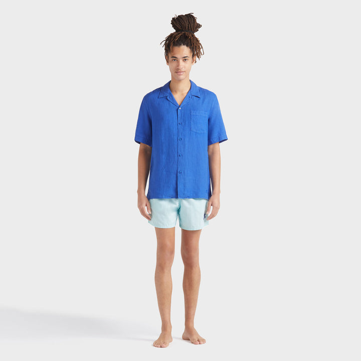 Vilebrequin Bowling Linen Shirt Solid/Košulja HARH9U10