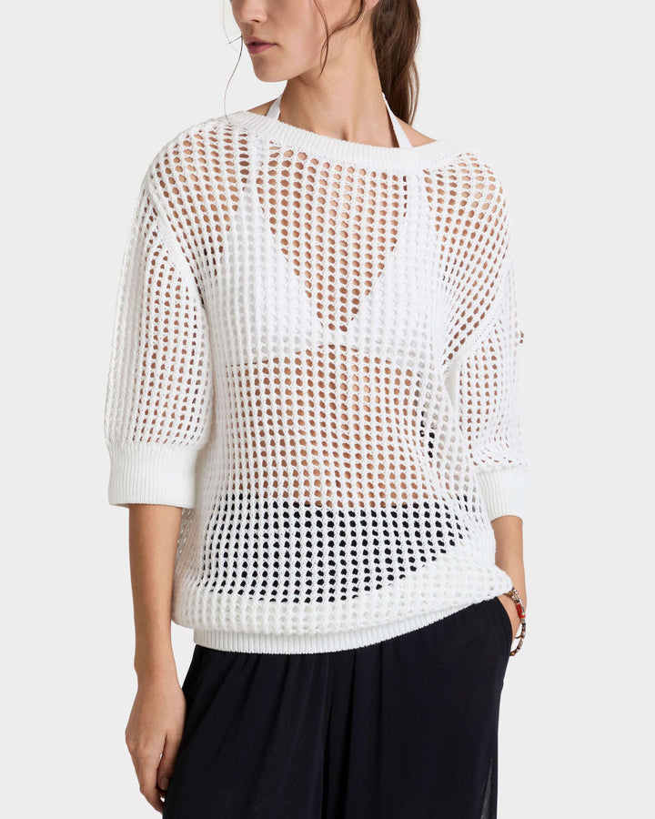 Vilebrequin Crochet Sweater Solid/Majica HNIE4S02