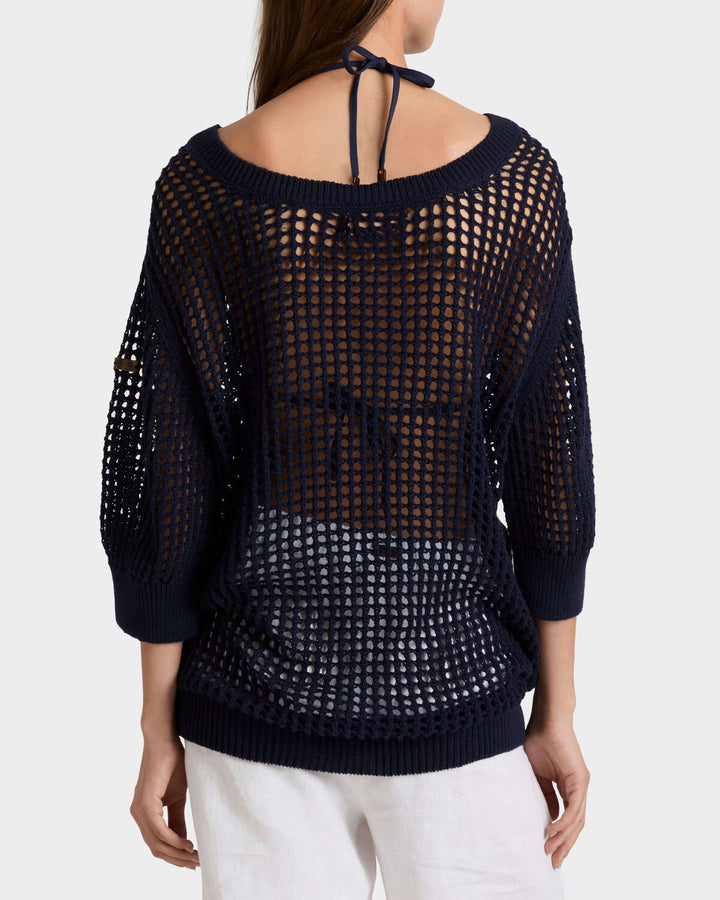 Vilebrequin Crochet Sweater Solid/Majica HNIE4S02