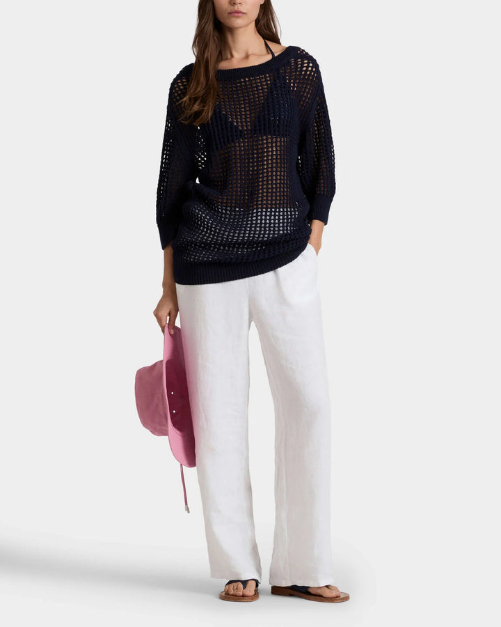 Vilebrequin Crochet Sweater Solid/Majica HNIE4S02