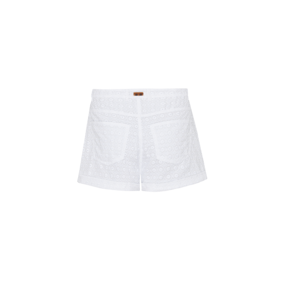 Vilebrequin Cotton Bermuda Shorts Broderie Anglaise/Bermude ICTCV550