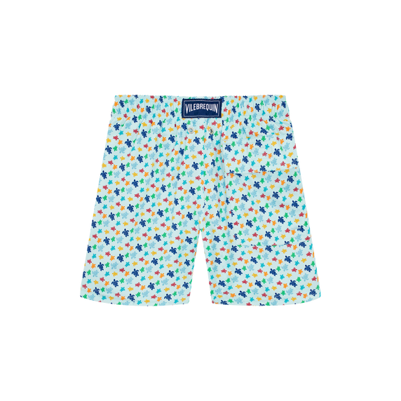 Vilebrequin Boys Stretch Swim Shorts Micro Ronde Des Tortues Rainbow/Kupaće JIICF139