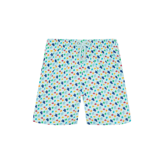 Vilebrequin Boys Stretch Swim Shorts Micro Ronde Des Tortues Rainbow/Kupaće JIICF139