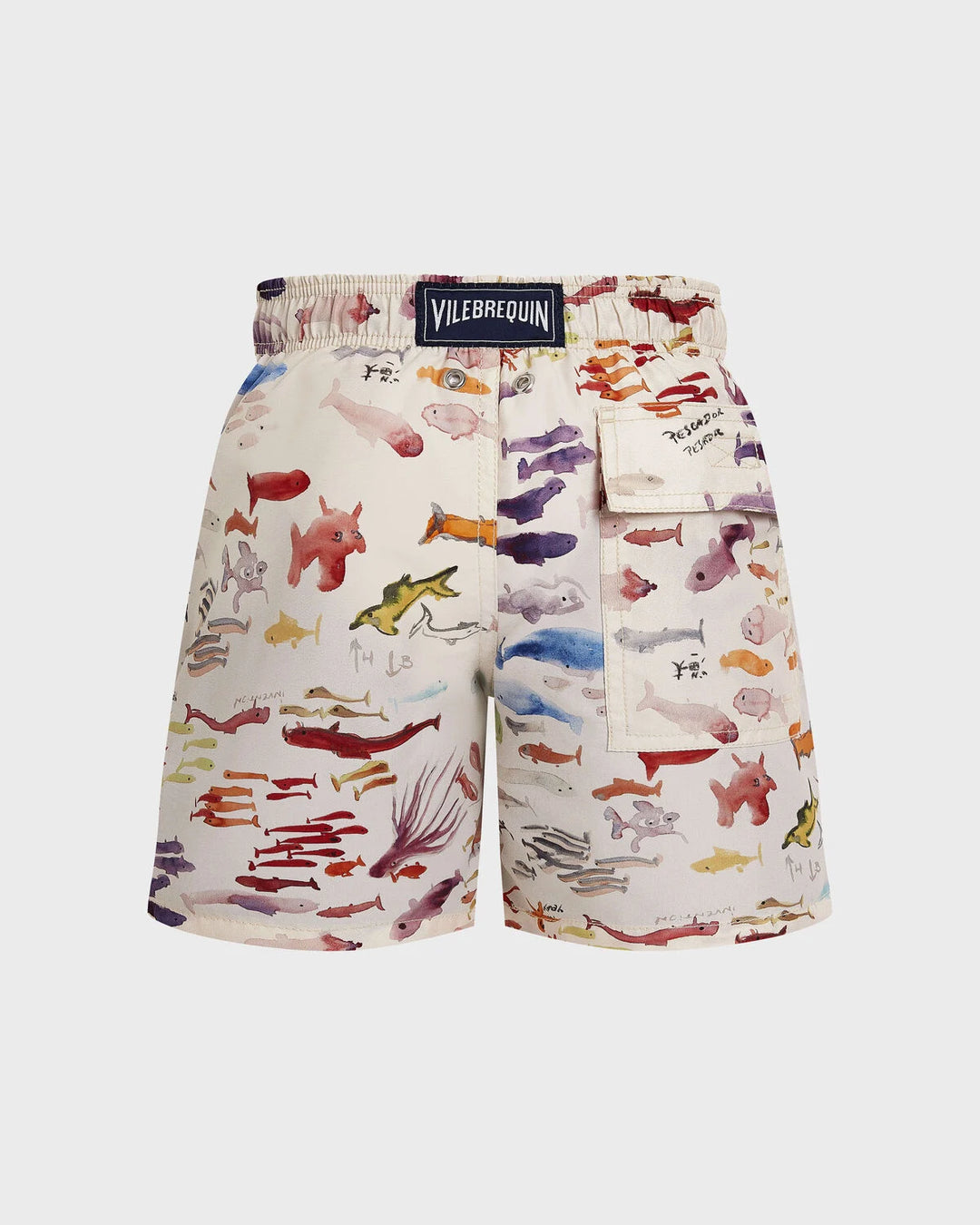 Vilebrequin Boys Swim Shorts Pescador - VBQ x Fabrice Hyber/Dječje kupaće JIMEB128