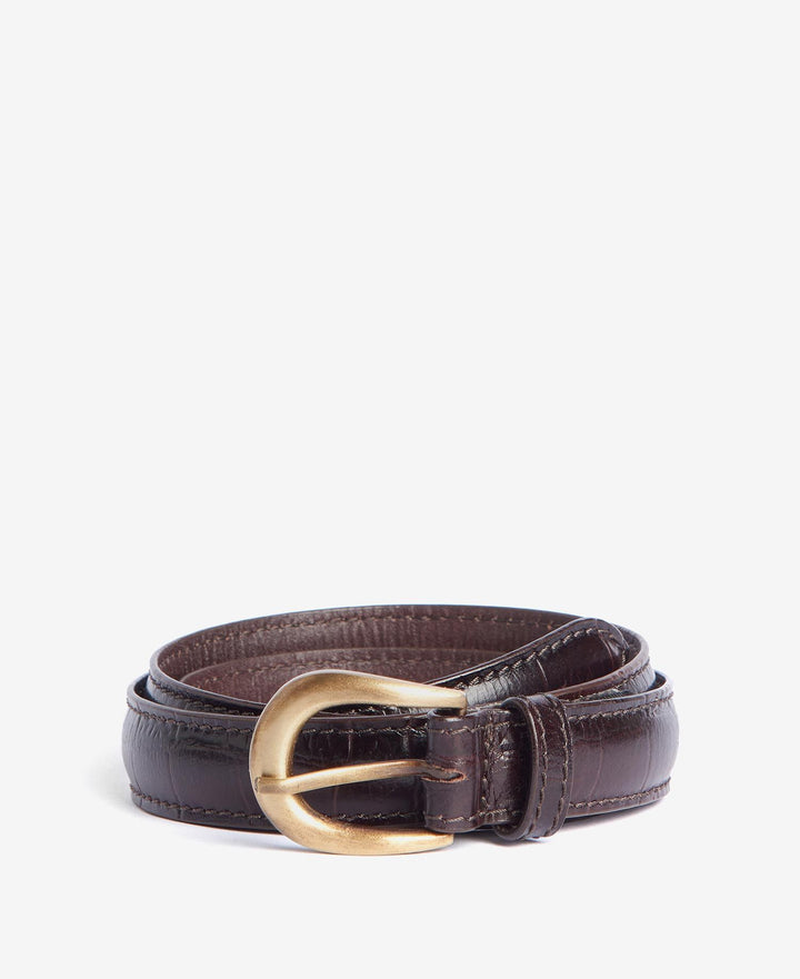 Barbour Mock Croc Leather Belt/Remen LAC0312
