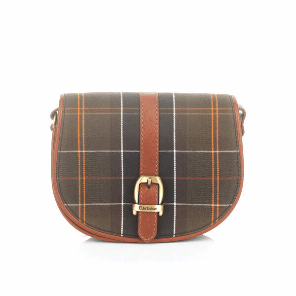 Barbour Katrine Tartan Leather Saddle Bag/Torba LBA0386