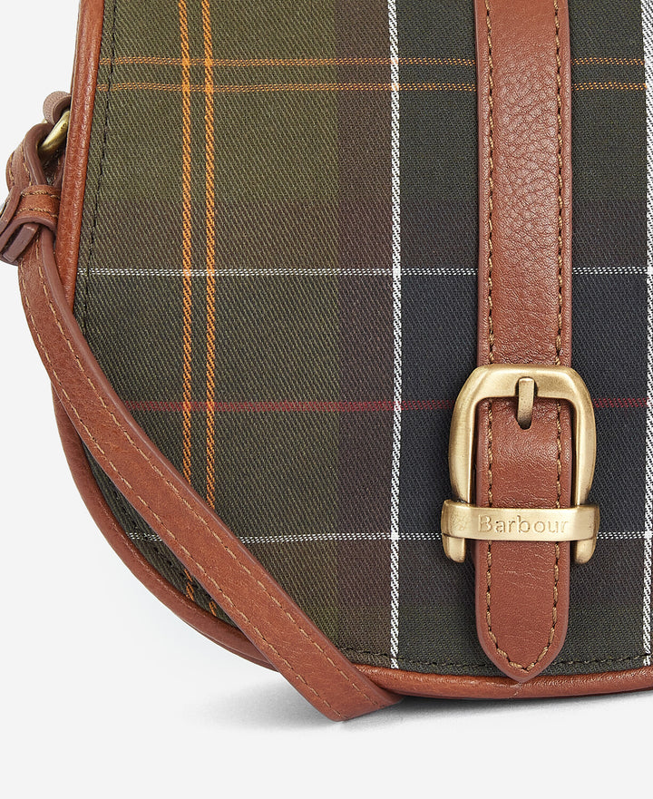 Barbour Katrine Tartan Leather Saddle Bag/Torba LBA0386