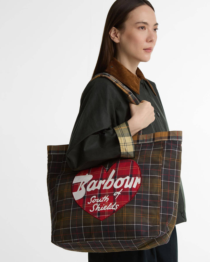 Barbour Heart Tote Bag/Torba LBA0559