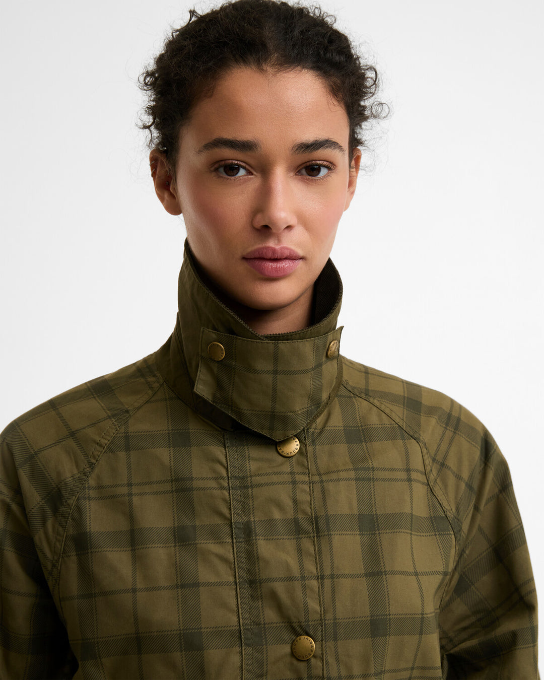 Barbour Trtn Crop Bead Dusky G/ Jakna  LCA0404