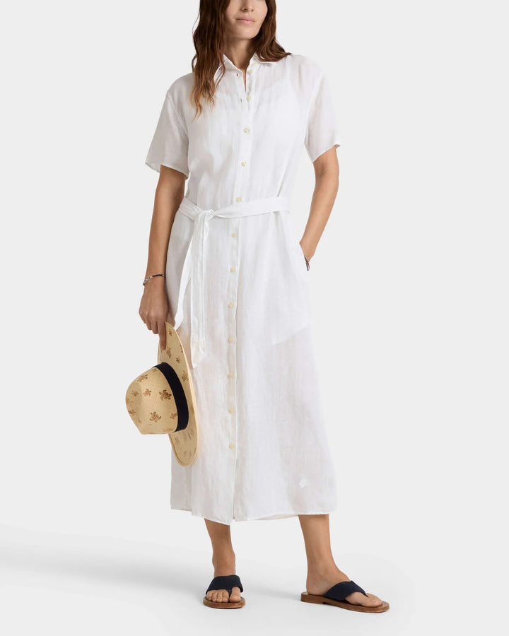 Vilebrequin Linen Shirt Dress Solid /Haljina LCNEU102