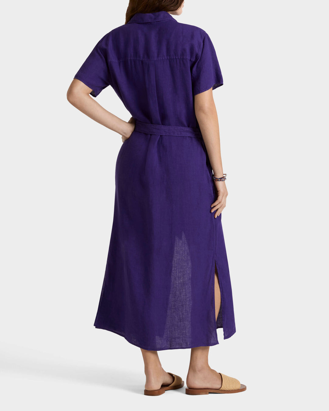 Vilebrequin Linen Shirt Dress Solid /Haljina LCNEU102