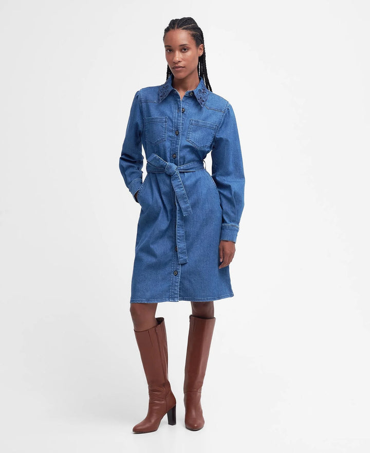 Barbour Longfield Denim Mini Dress/Haljina LDR0785