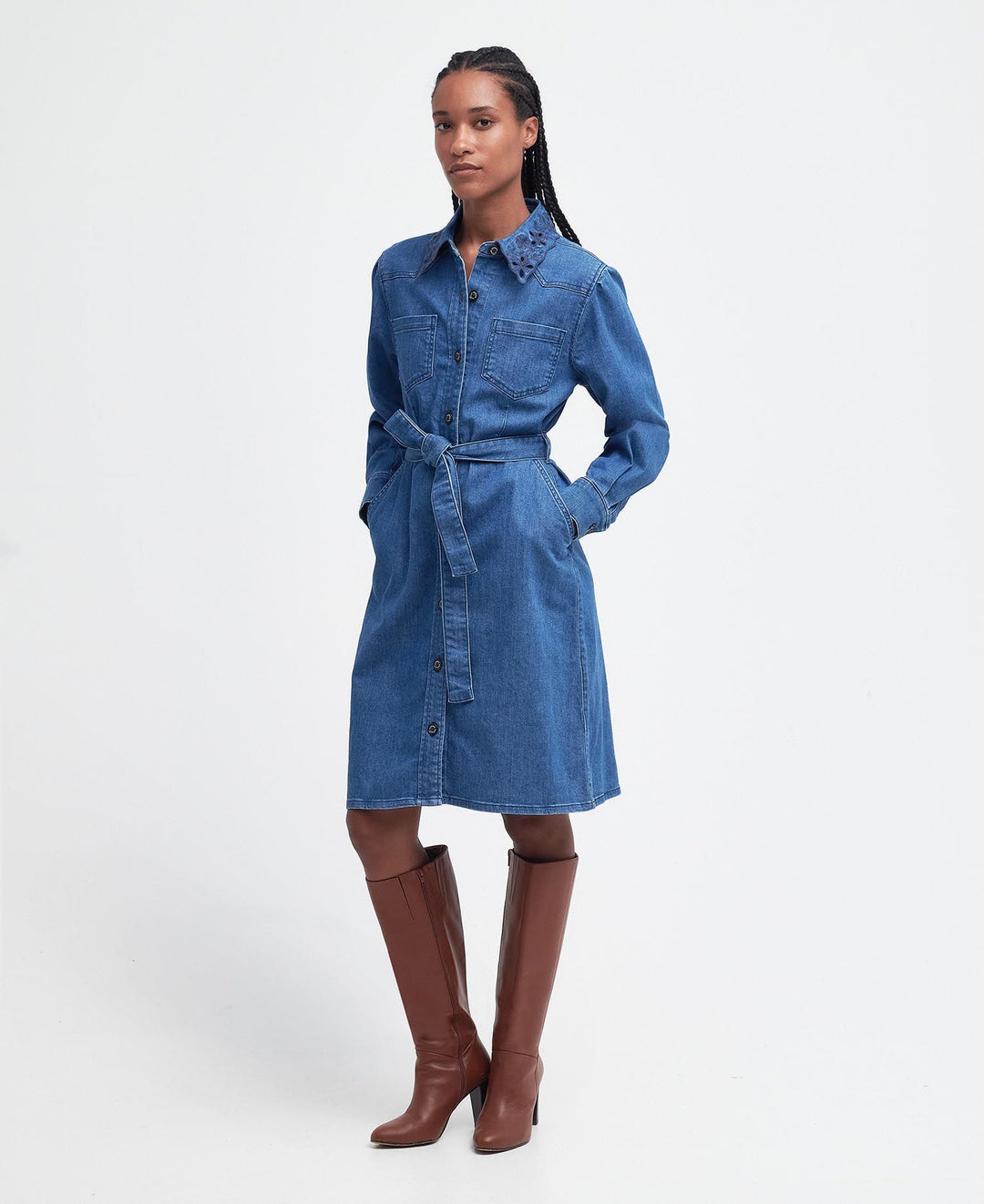 Barbour Longfield Denim Mini Dress/Haljina LDR0785