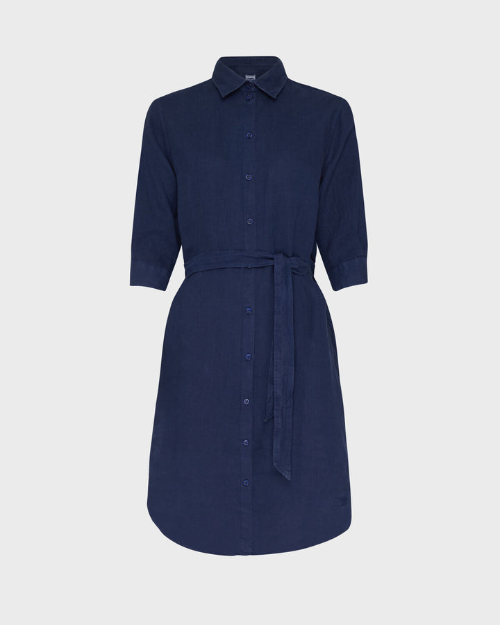 Vilebrequin Linen Shirt Dress Solid/Haljina LDVEU102